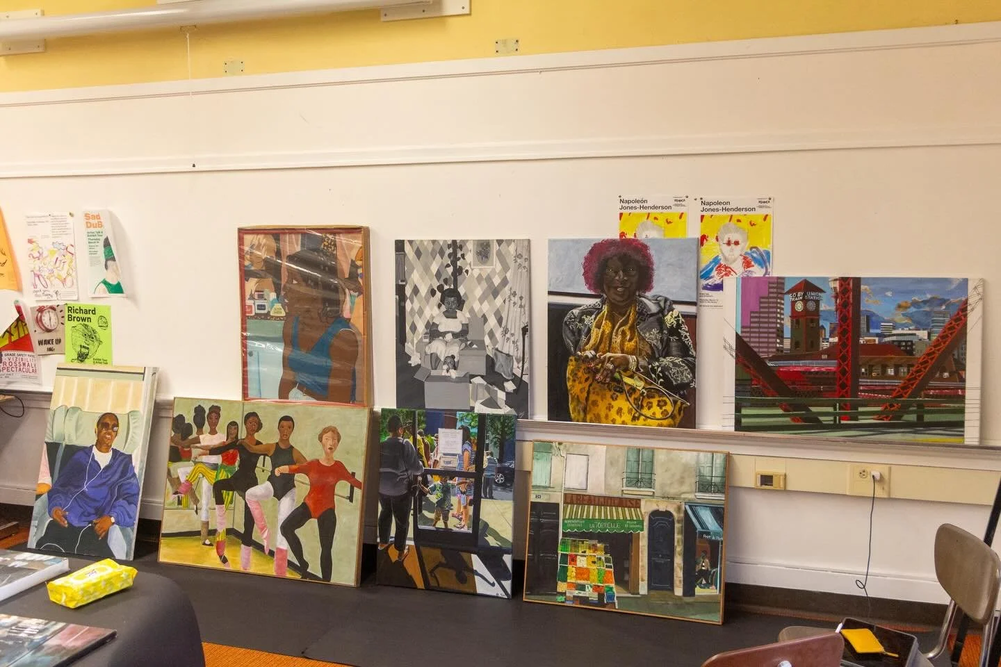 Kathy Pennington is one of our new artists in residence! She has been painting &ldquo;everyday life in the Black society&rdquo; since she was 10 years old. Her first sketches were inspired by what she saw in Ebony and Jet magazines, where she could s