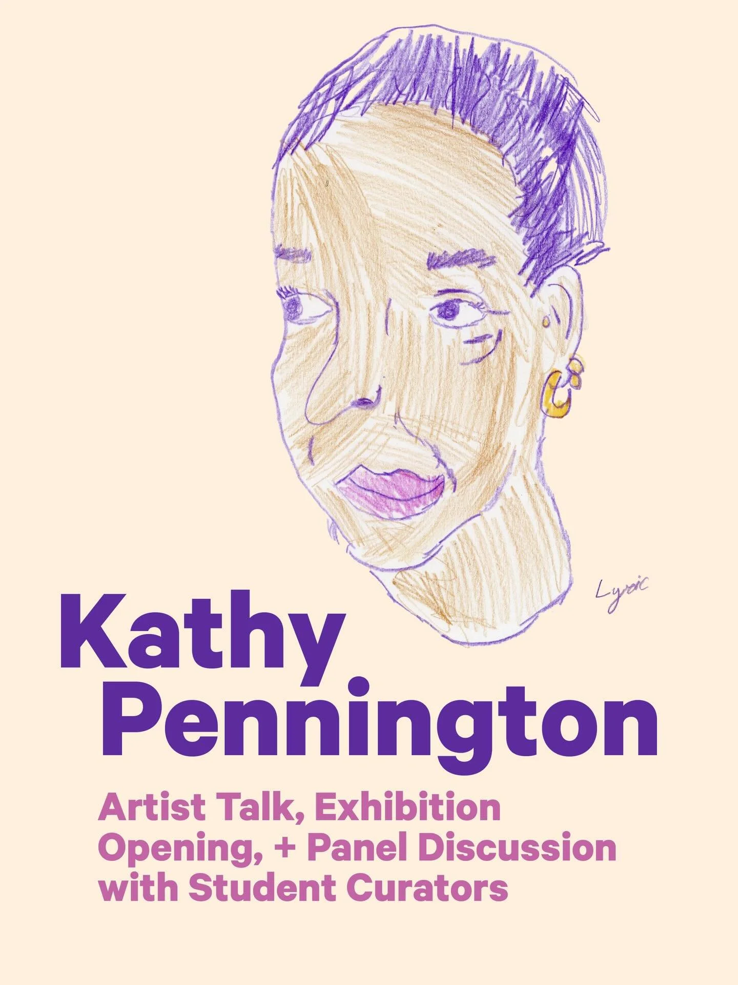 Today! Thursday, March 12, 2026, from 10:00- 11:00 am, we will be hosting Kathy Pennington&rsquo;s Artist Talk, Exhibition Opening and Panel Discussion with the Student Curators. 
Location: Library at KSMoCA.

Kathy Pennington is KSMoCA&rsquo;s winte