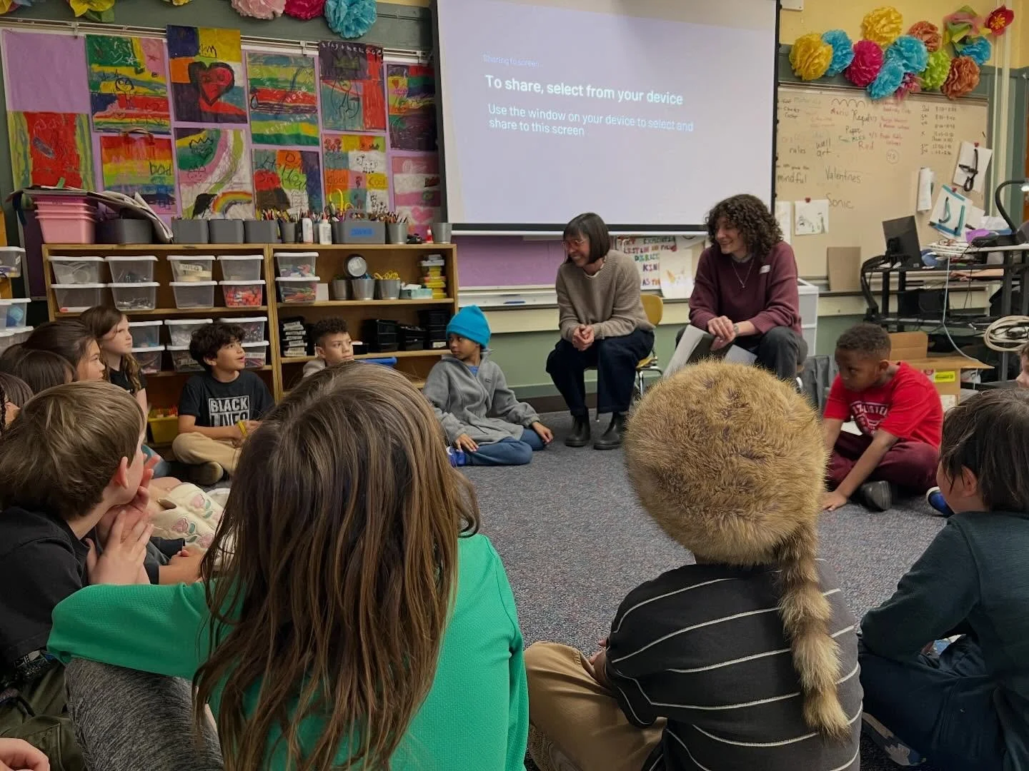 Workshops with Deep Time Collective are now in session! More photos to come as we continue our investigation with time&hellip;