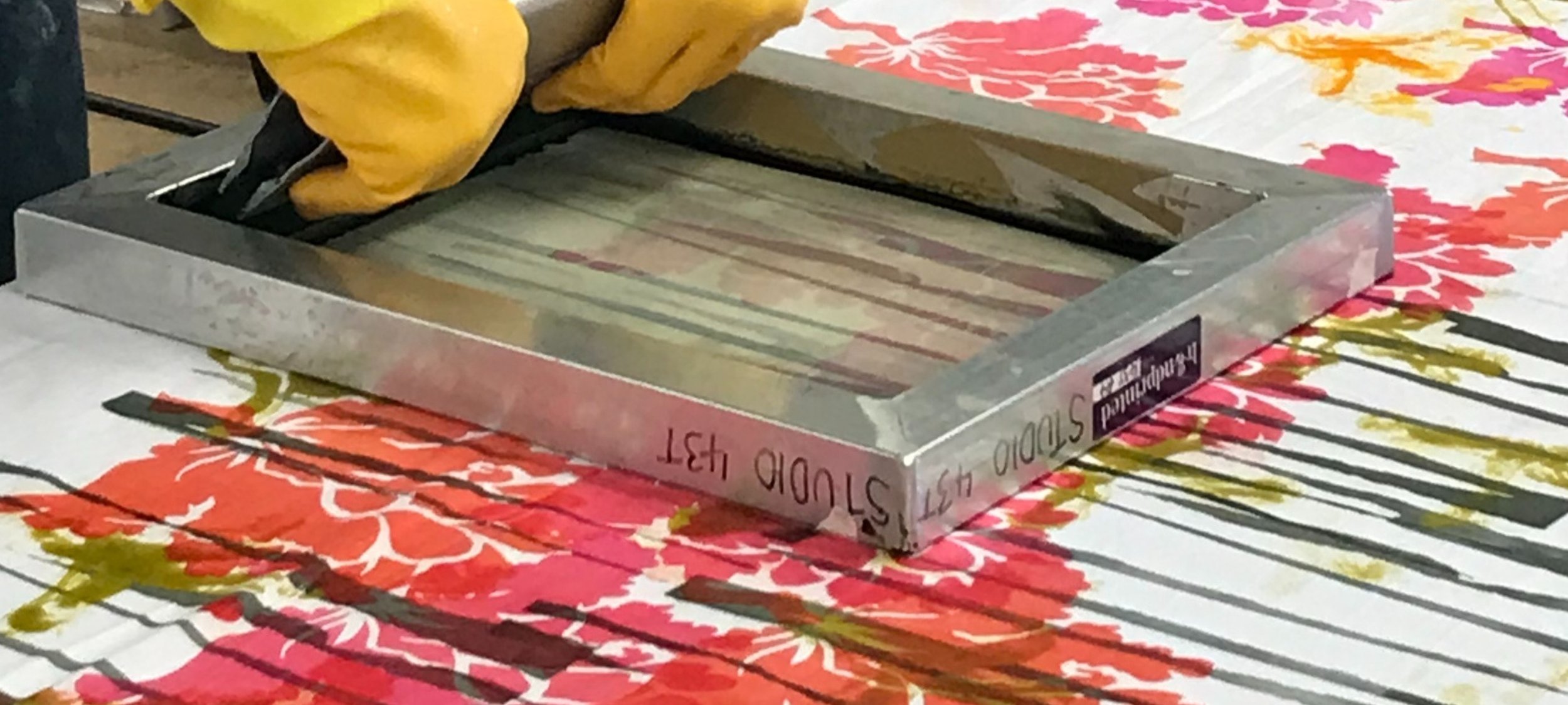 Workshop - Gelli Plate Printing with Textiles