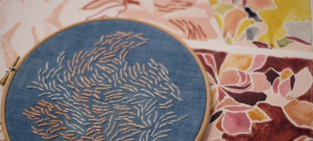 Workshop - Screen-Printed Textiles - Layering Colour & Pattern