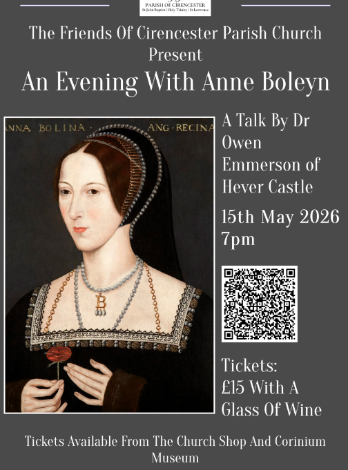 An evening with Anne Boleyn. A talk by Dr Owen Emmerson of Hever Castle