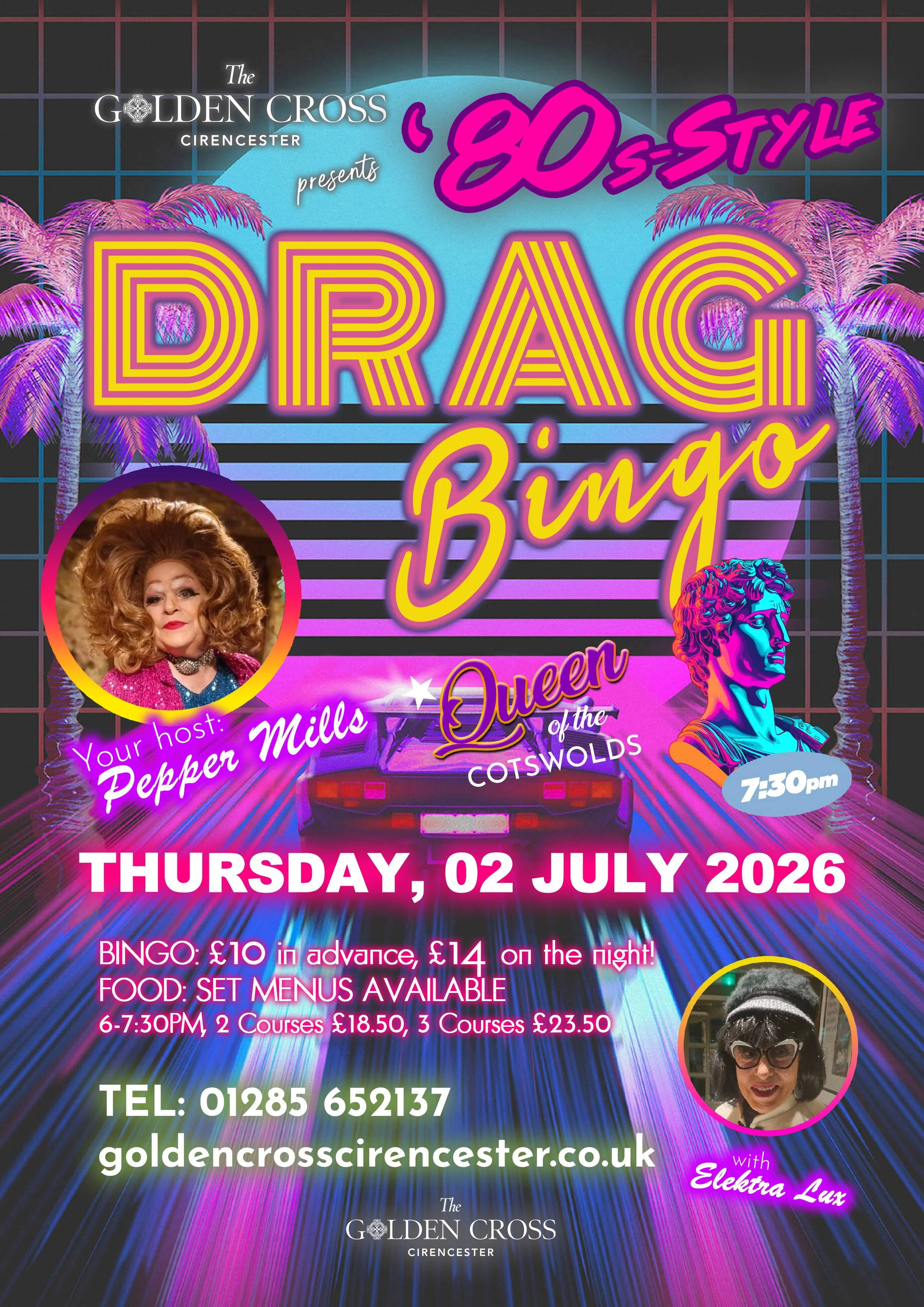 Drag Bingo at The Golden Cross