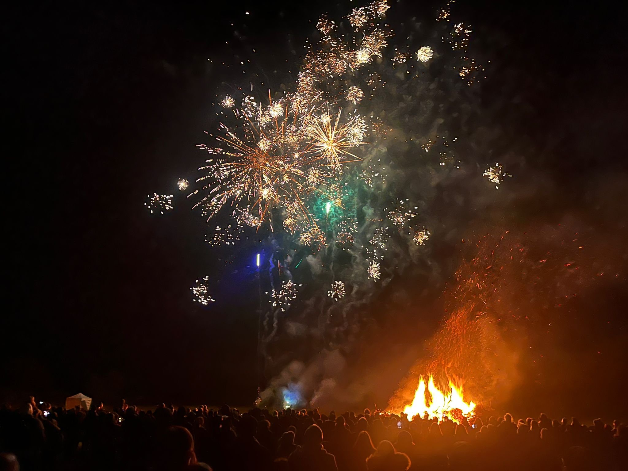 Fireworks at Miserden