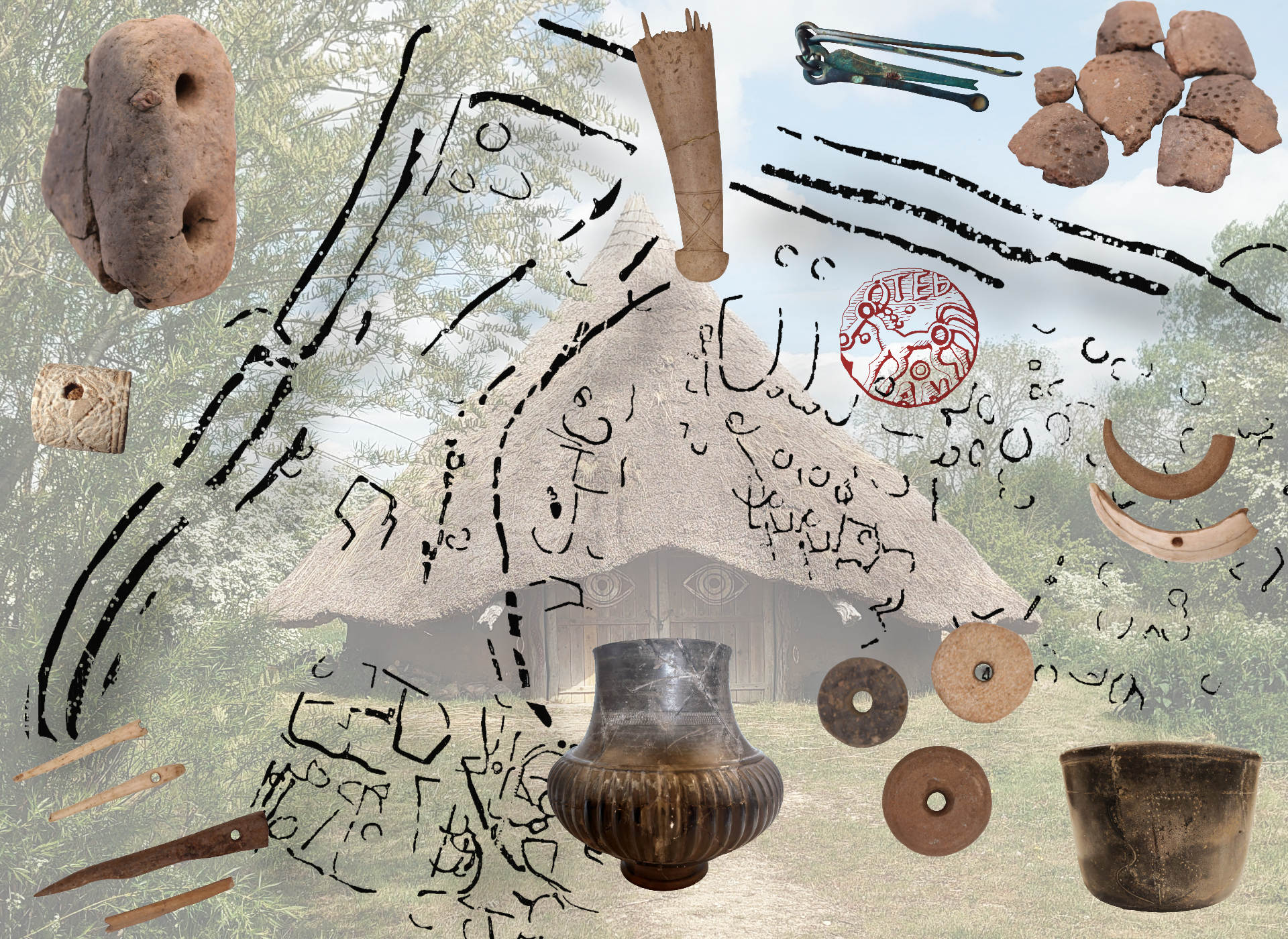 Exhibition - Salmonsbury - an exhibition of art and archaeology