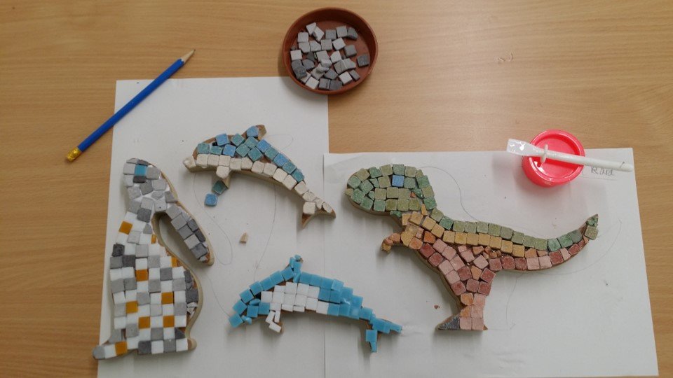 Project Orpheus Mosaic Workshop: Dinosaurs