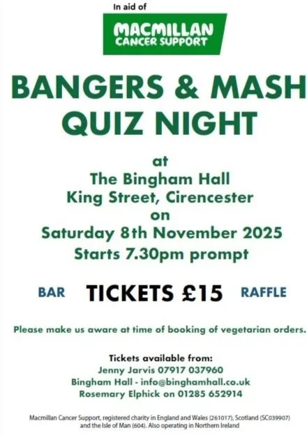 Macmillan - Bangers and Mash Quiz