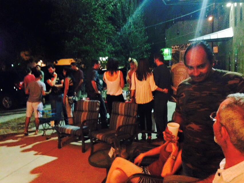 Opening night - out door movie.jpg
