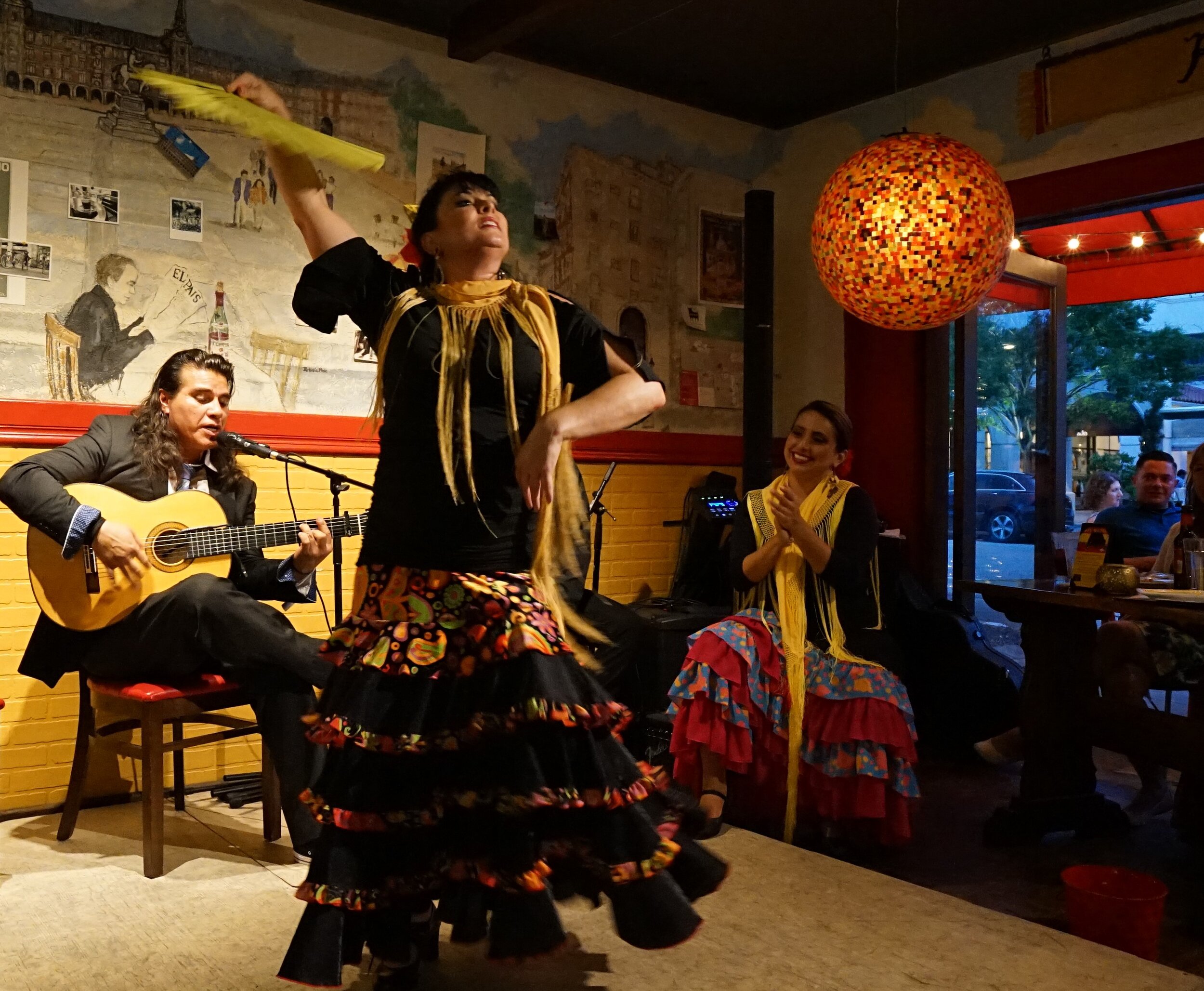Cafe madrid Flamenco night.JPG