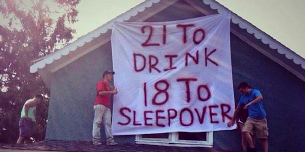 Unless keg beer and date rape are on your list of "things I'm looking for", then it's time to grow up.