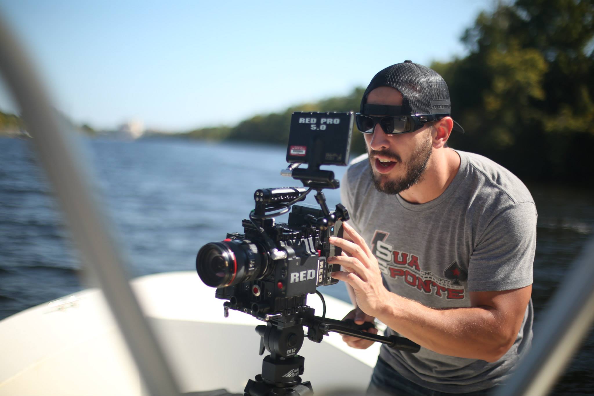2014. Working in the field during a freelance job in Myrtle Beach, SC. Getting fired can open doors to opportunities you never imagined.