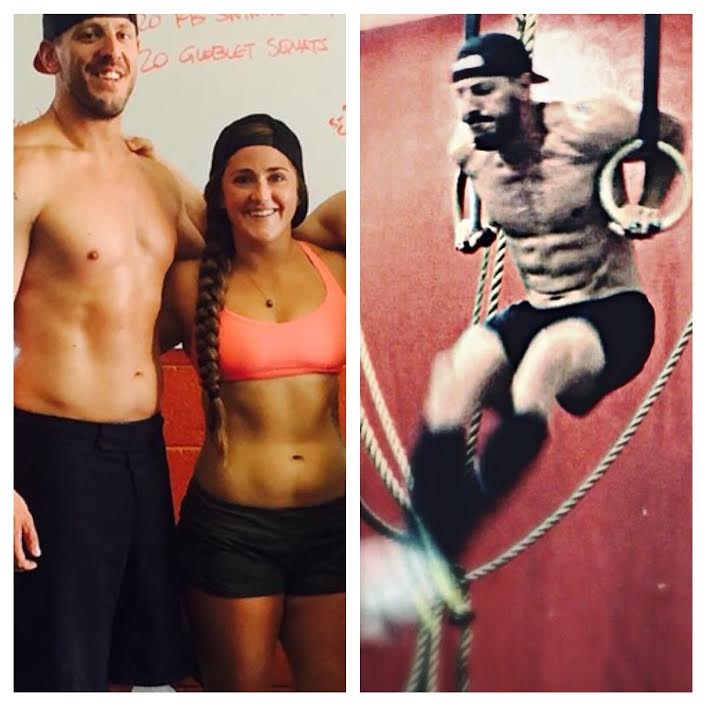 Founder, left, pre-macro logging. Right, 90 days in.