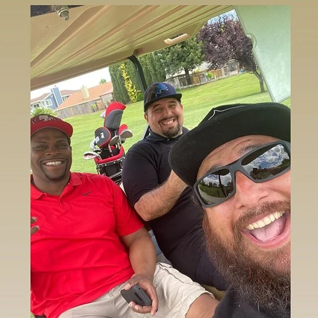 Had a blast golfing with these crazy characters yesterday. Looks like I found my new sport to master. 😃😃😃