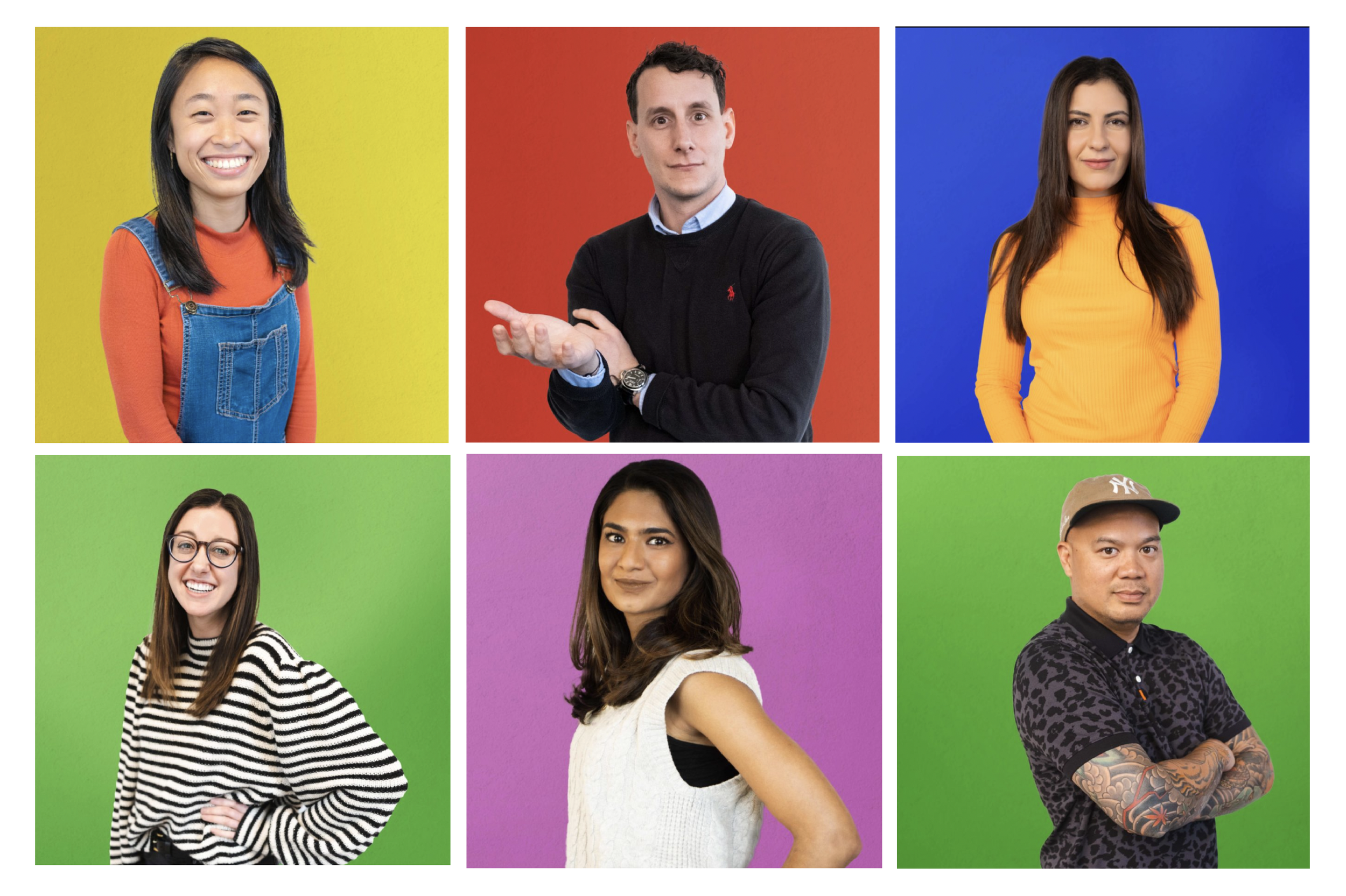 Social needed to be transformed completely. We created a much more focused design system, used brand colors and shapes more intentionally, and created easy to use templates.