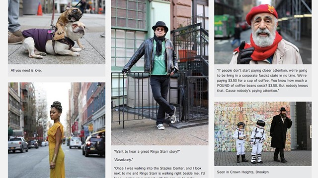 Thank you, Humans of New York , for building our faith in humanity again.