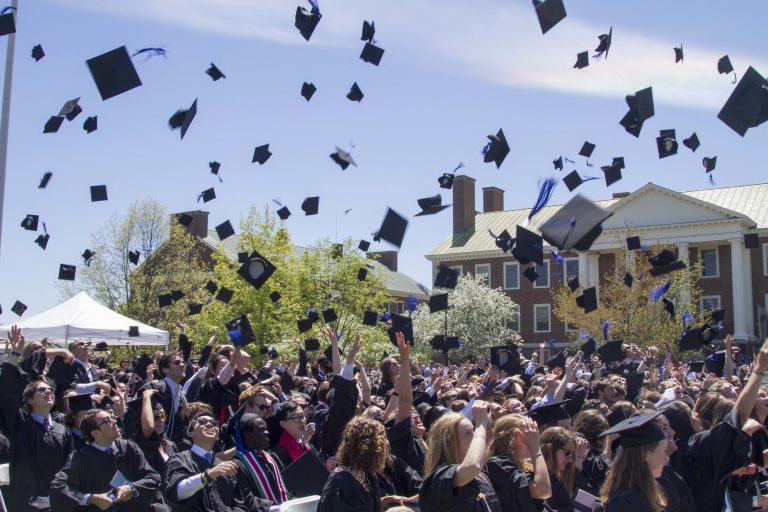 Source: https://www.colby.edu/news/wp-content/uploads/sites/17/2017/05/Hat-toss_IMG_5277-768x512.jpg