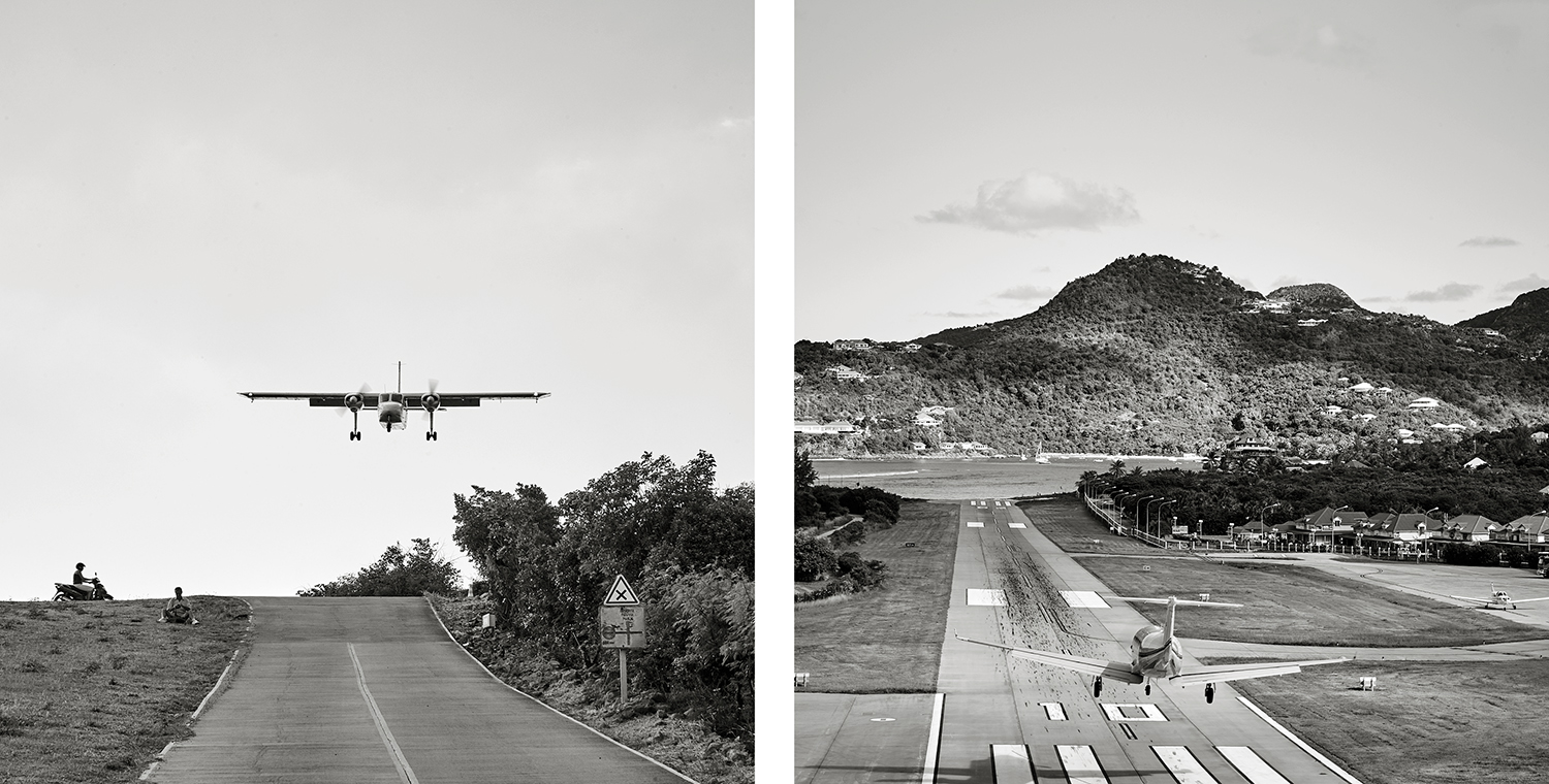 EXHILARATING LANDING AT THE GUSTAVIA III AIRPORT ON ST. BARTHS