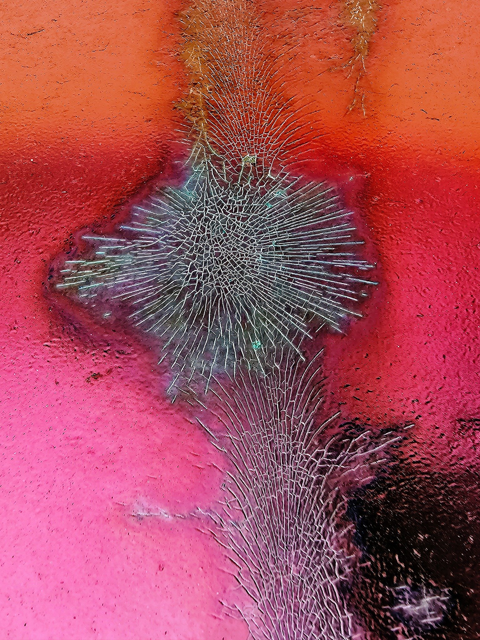 Early Morning Contemplation 

Continuing to appreciate these beautiful images emerging from peeling paint and rust ... beauty out of decay is such a powerful metaphor for life and living. It doesn't deny destruction, rather it finds beauty amid it.

