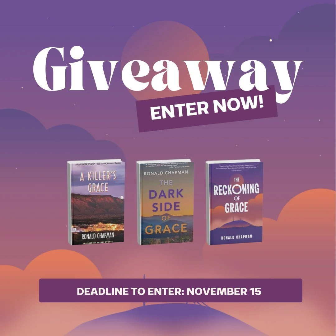 We&rsquo;re celebrating the release of The Reckoning of Grace with a special giveaway!

Three lucky winners will receive a Transformation Gift Pack that includes:
📚 A signed 3-book set of the Saga of Grace series (A Killer&rsquo;s Grace, The Dark Si