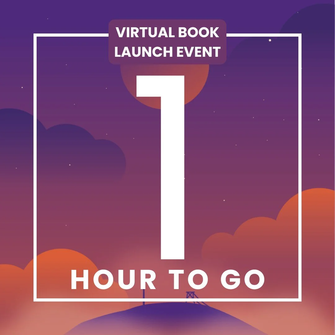 Less than one hour ’til showtime! ✨ The virtual launch of The Reckoning of Grace starts soon on Zoom. Grab your spot now - register via the link in my bio or copy it paste it: https://tinyurl.com/virtual-rog. See you there! 🎥📖 #TheReckoningOf