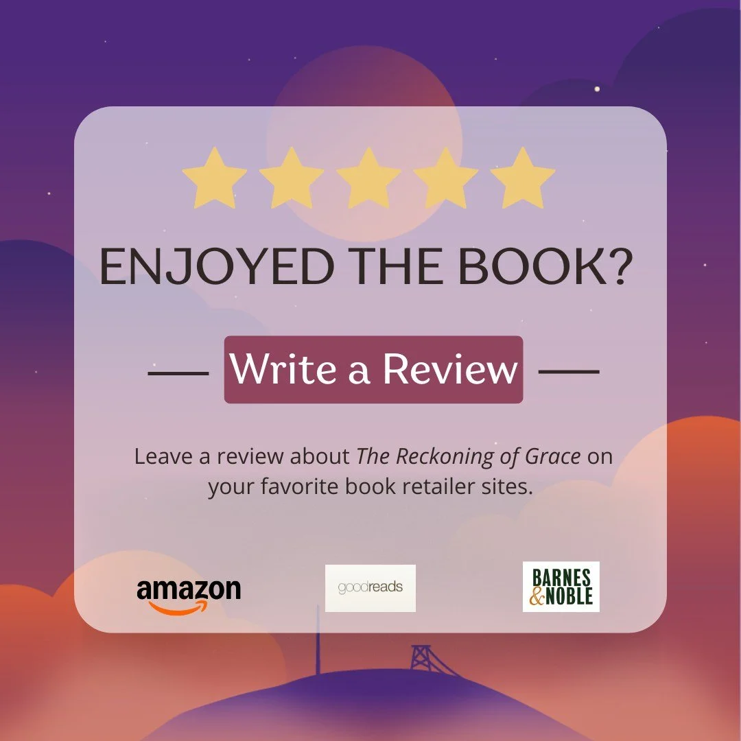 Have you finished reading The Reckoning of Grace?

If Ron&rsquo;s newest book in the Saga of Grace series moved you, challenged you, or stayed with you in some way - we&rsquo;d love to hear from you! 💫

Your reviews on Amazon, GoodReads, or your fav