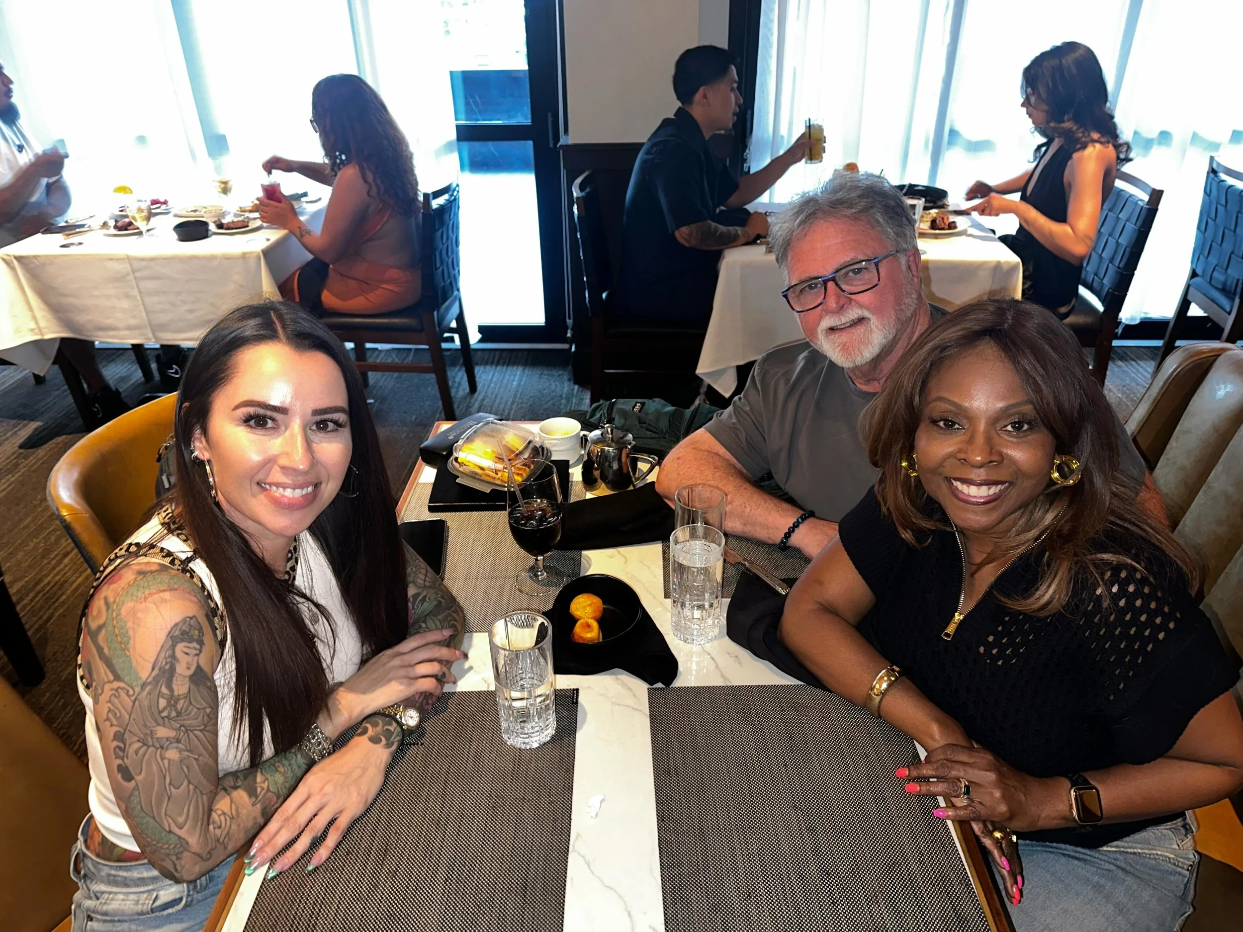 Brazilian steakhouse, and great conversation! Felica and I caught up with daughter Bree @blackdiamondbree #wanderlust #adventure #ronaldchapman #braziliansteakhouse #connection