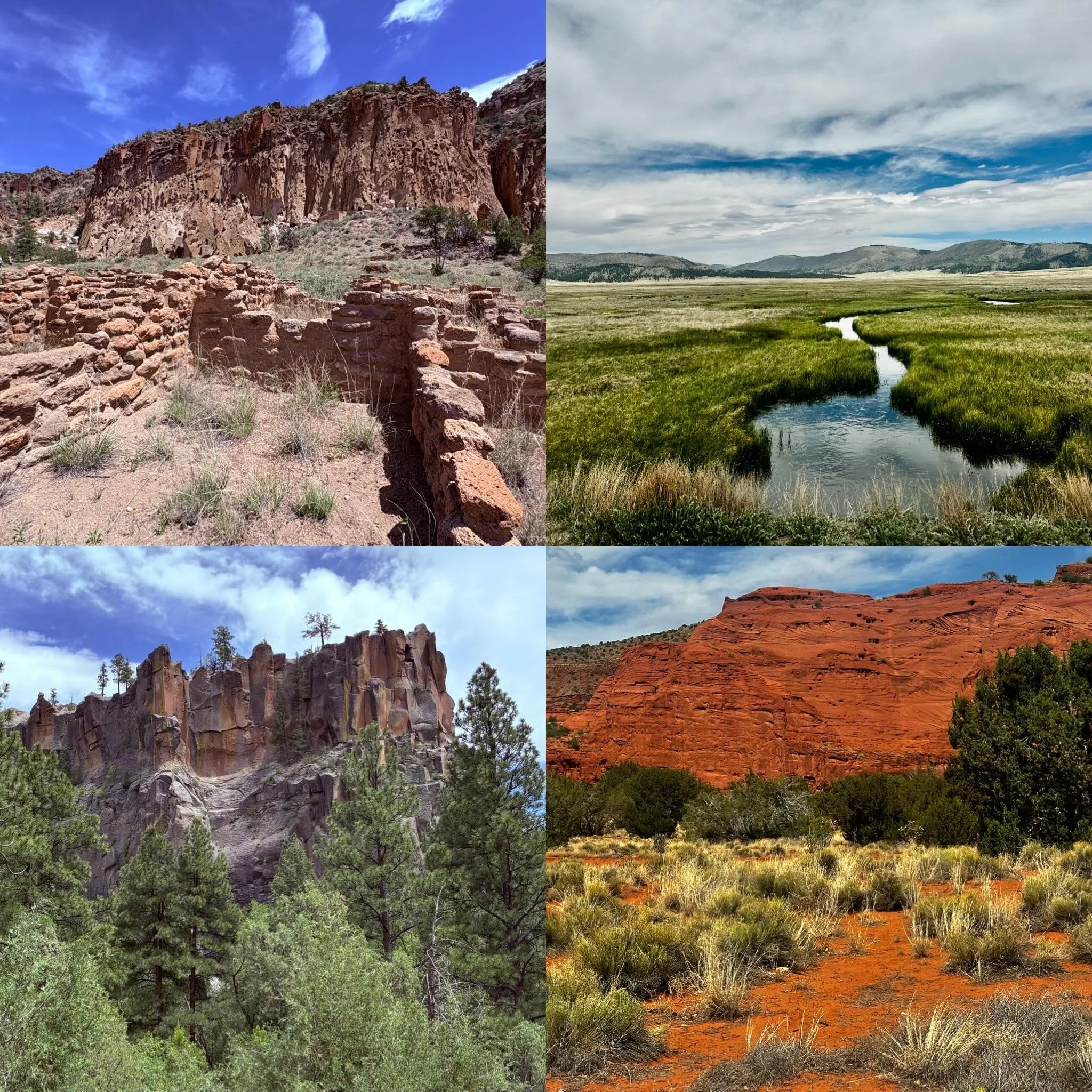 A day of wanderlust with my wife, Felica. The Land of Entrancement: @bandeliernps @vallescaldera @thejemezhotsprings @explorejemez #wanderlust #adventure #landofenchantment #ronaldchapman #seeingtrue
