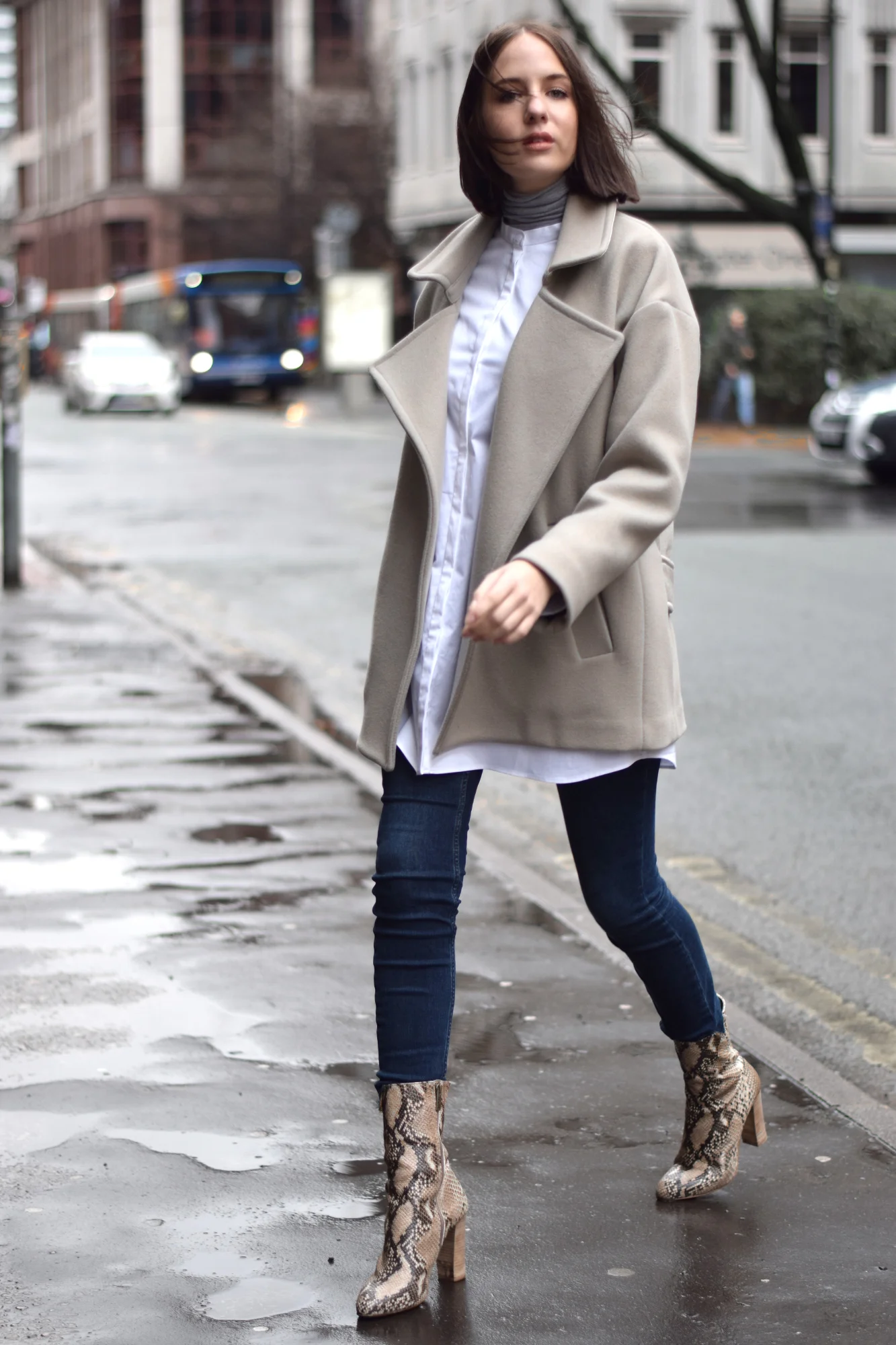 snake print boots uk