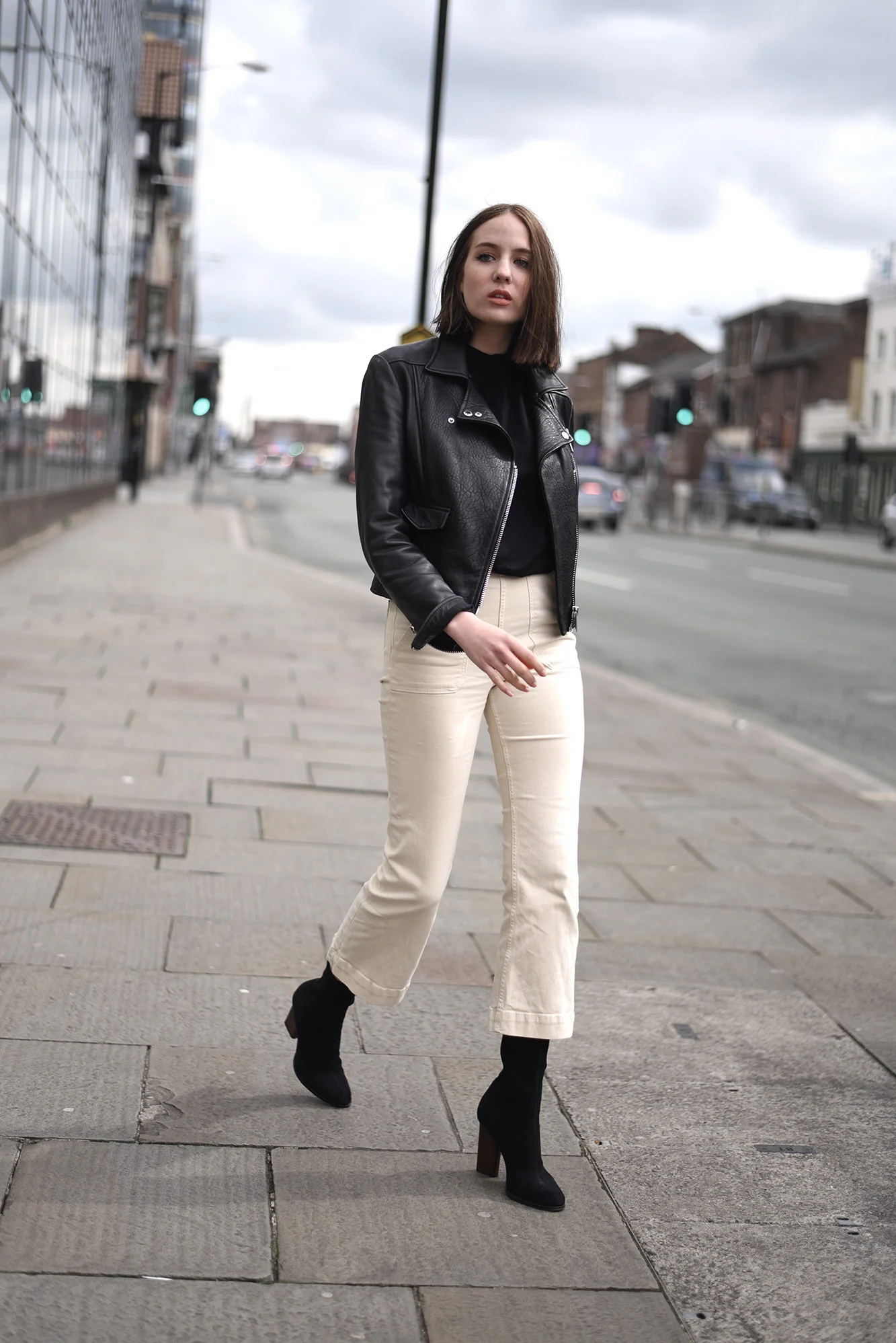 UK Fashion Blogger Shot From The Street