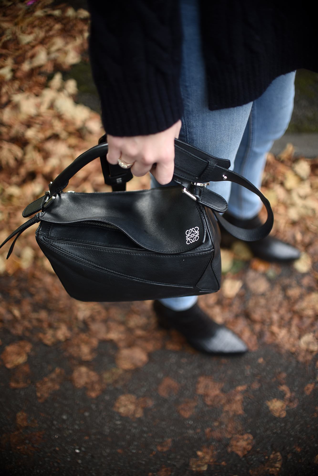 loewe puzzle bag used