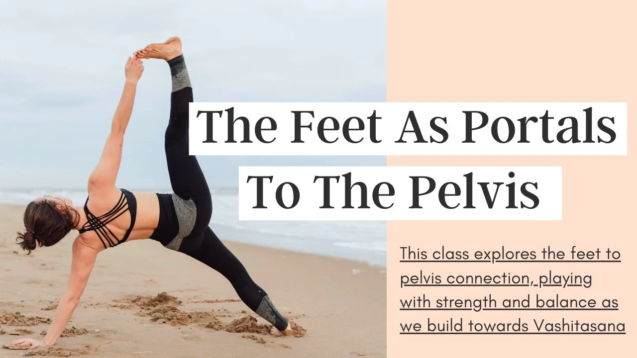 Feet As Portals To Pelvis || 60 minute vinyasa (Copy)