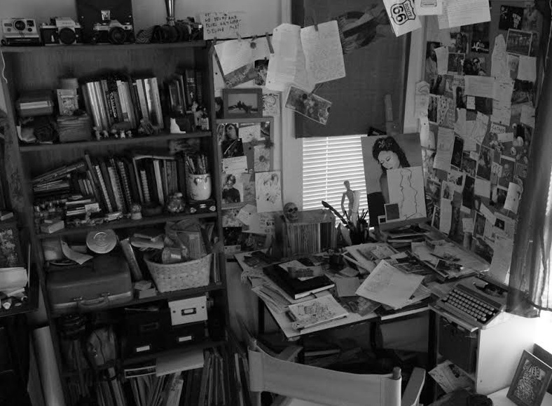 Where I work at home.
