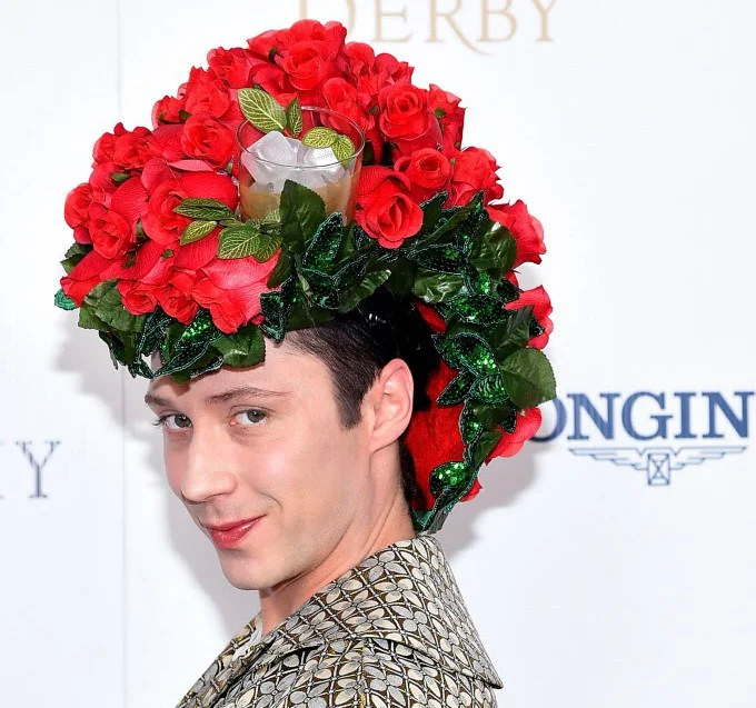 Johnny weir derby hat side julep.jpg