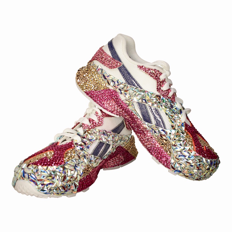 bling reebok sneakers