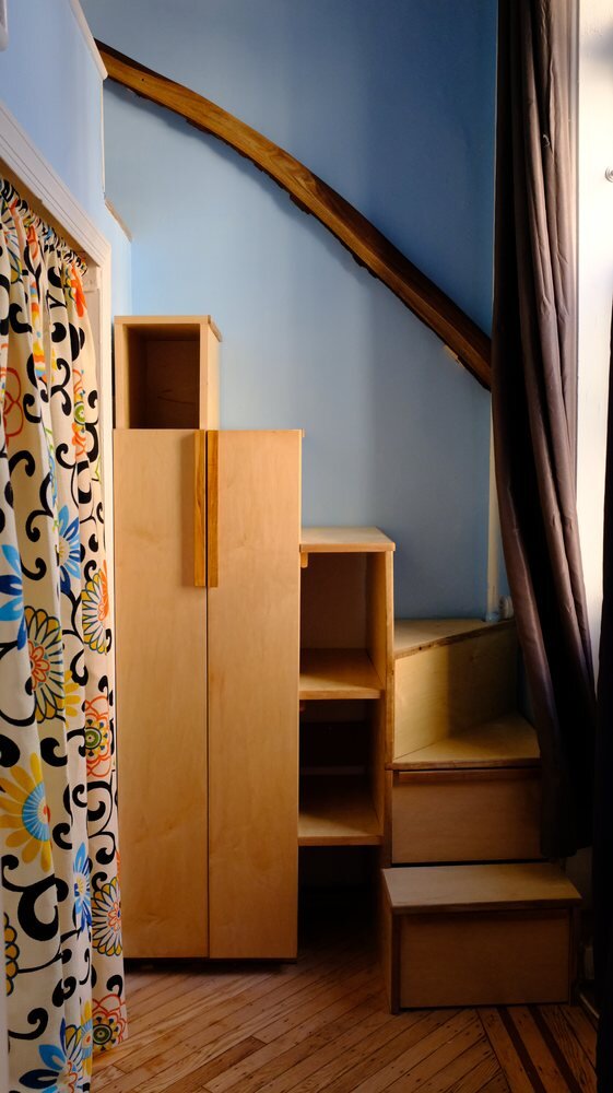 Popular Loft Bed Bunk Styles, Bookcase Stairs Loft Bedroom