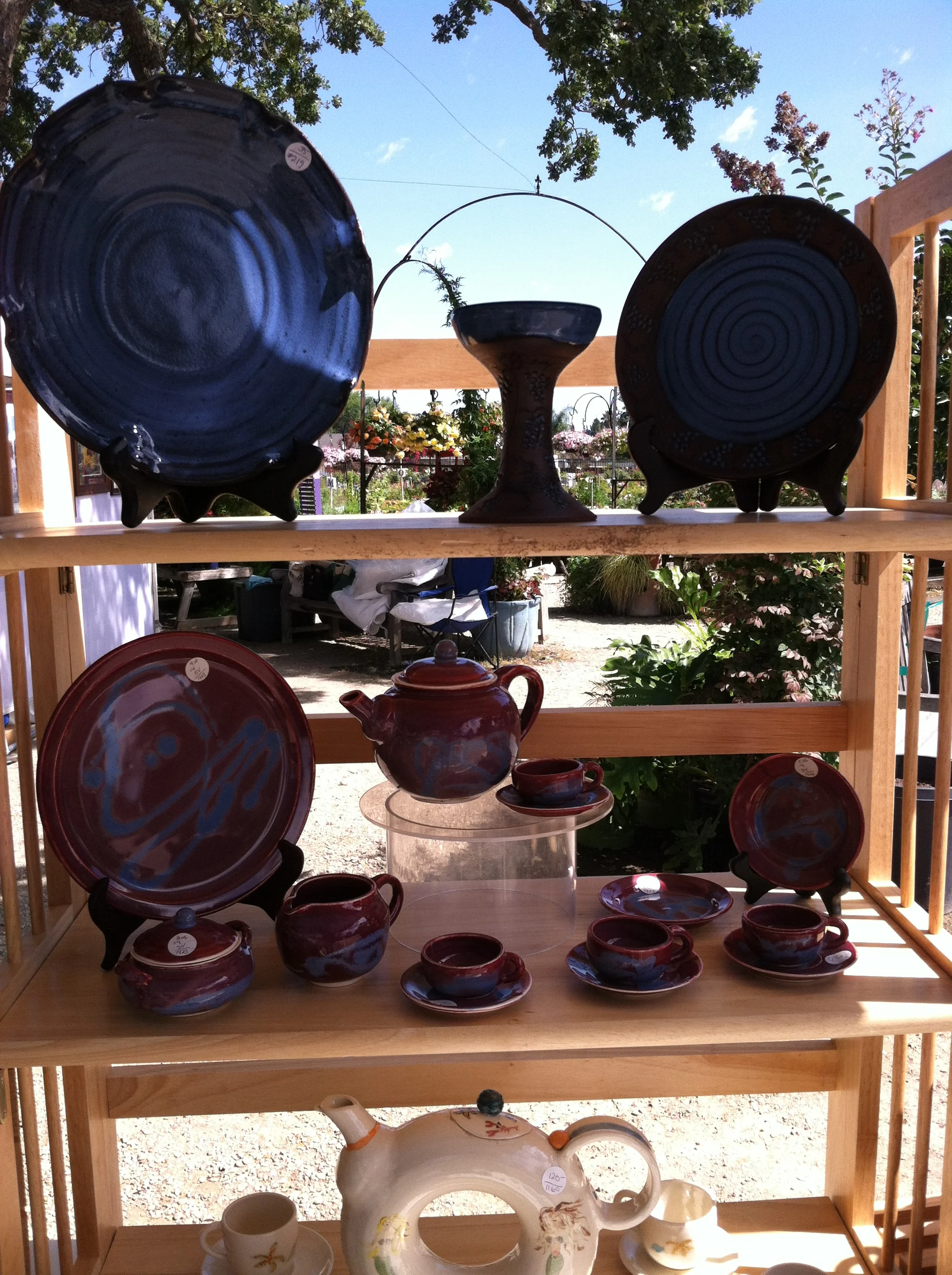 Sue's Work on Folding Shelves