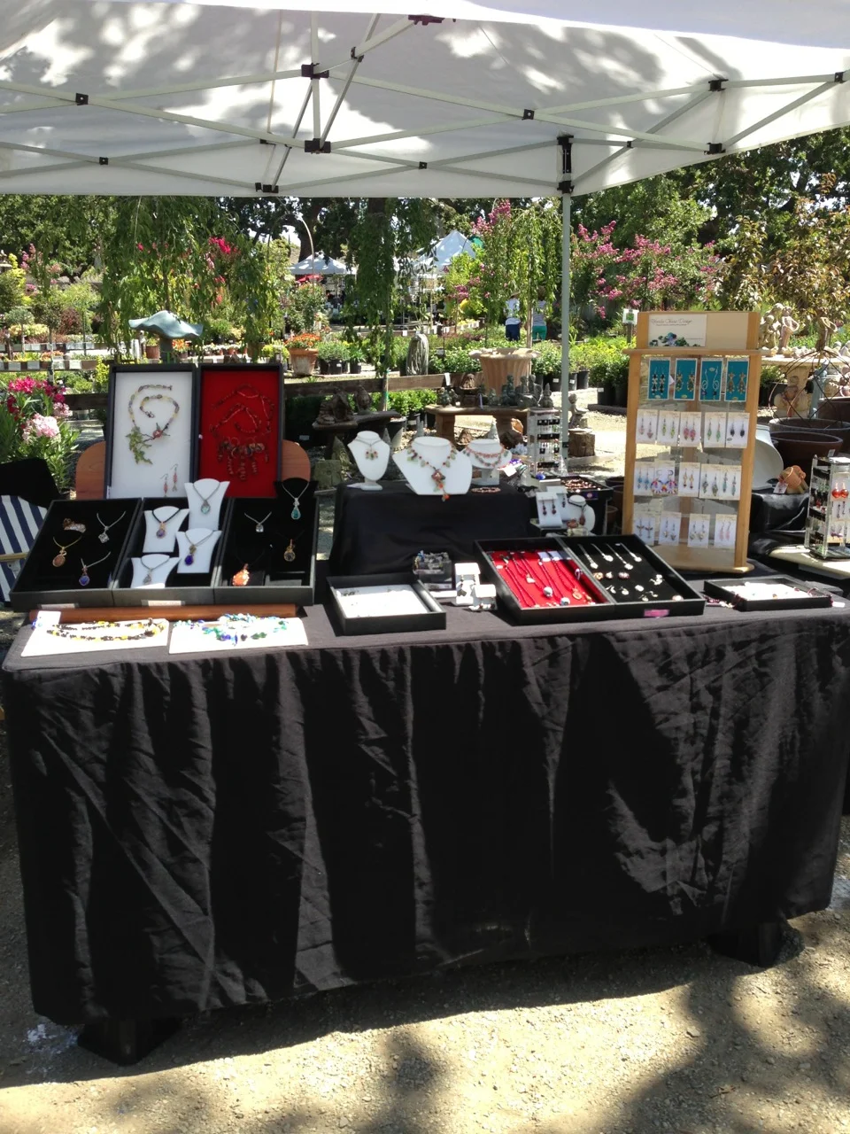 Rhonda's work at Art Under the Oaks 2015