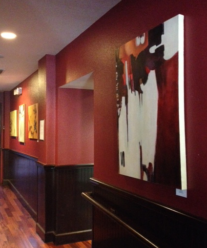 Louise Grey's Work at Sanctuary Ultra Lounge