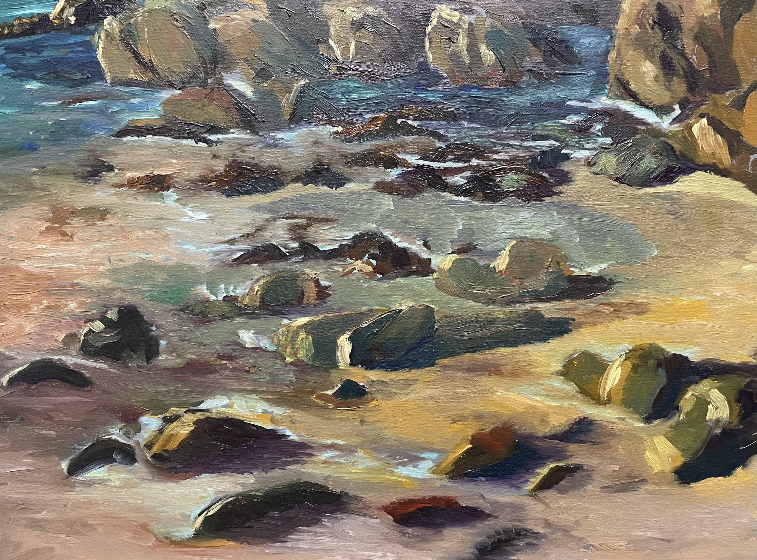 Asilomar Beach 2    12x16 $250