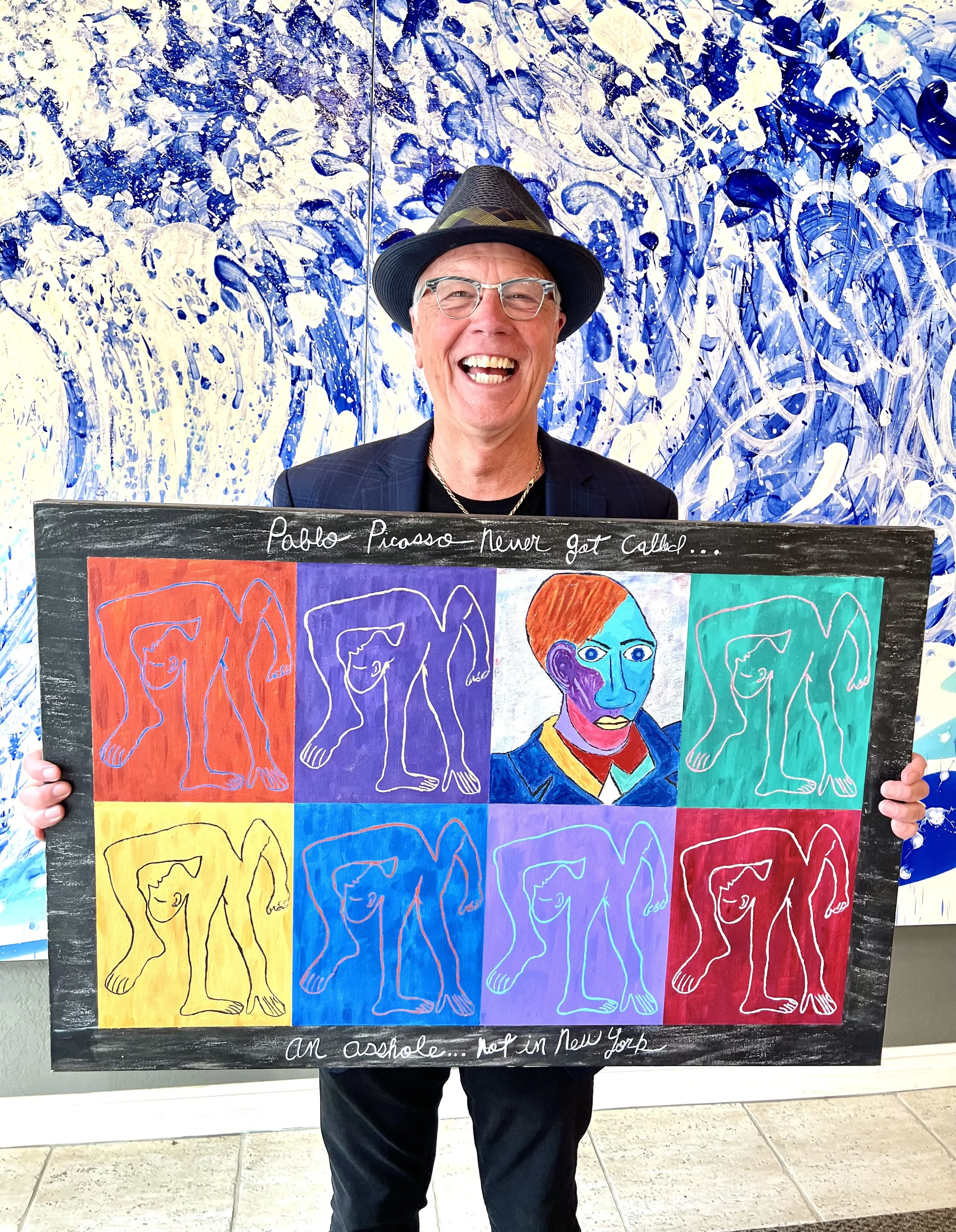Artist Michael Robinson With _Dance Cadaverous_.jpg