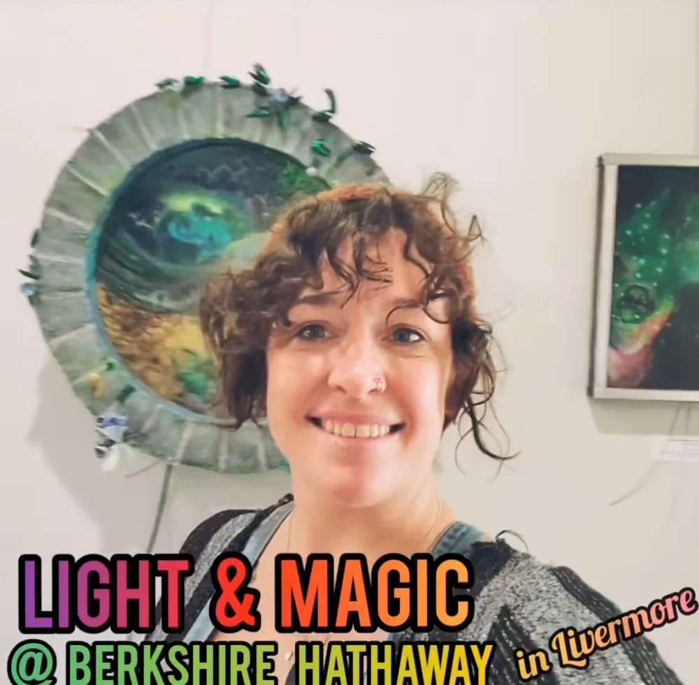 Caroline Powers Robinson is showing her artwork at Berkshire Hathaway Home Services