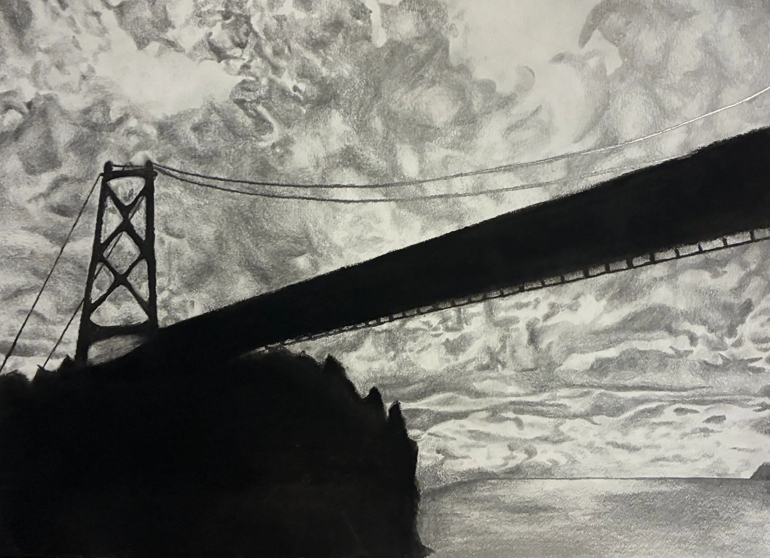 My Favorite Bridge pencil charcoal.jpg