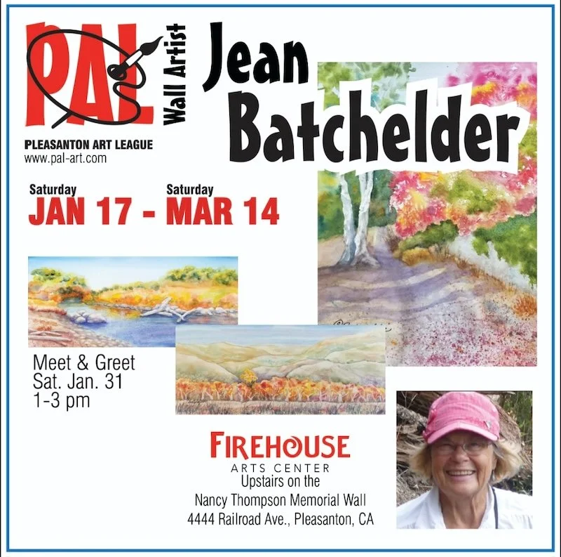 PAL Wall artist - Jean Batchelder. Jan 17th - Mar 14th, 2026