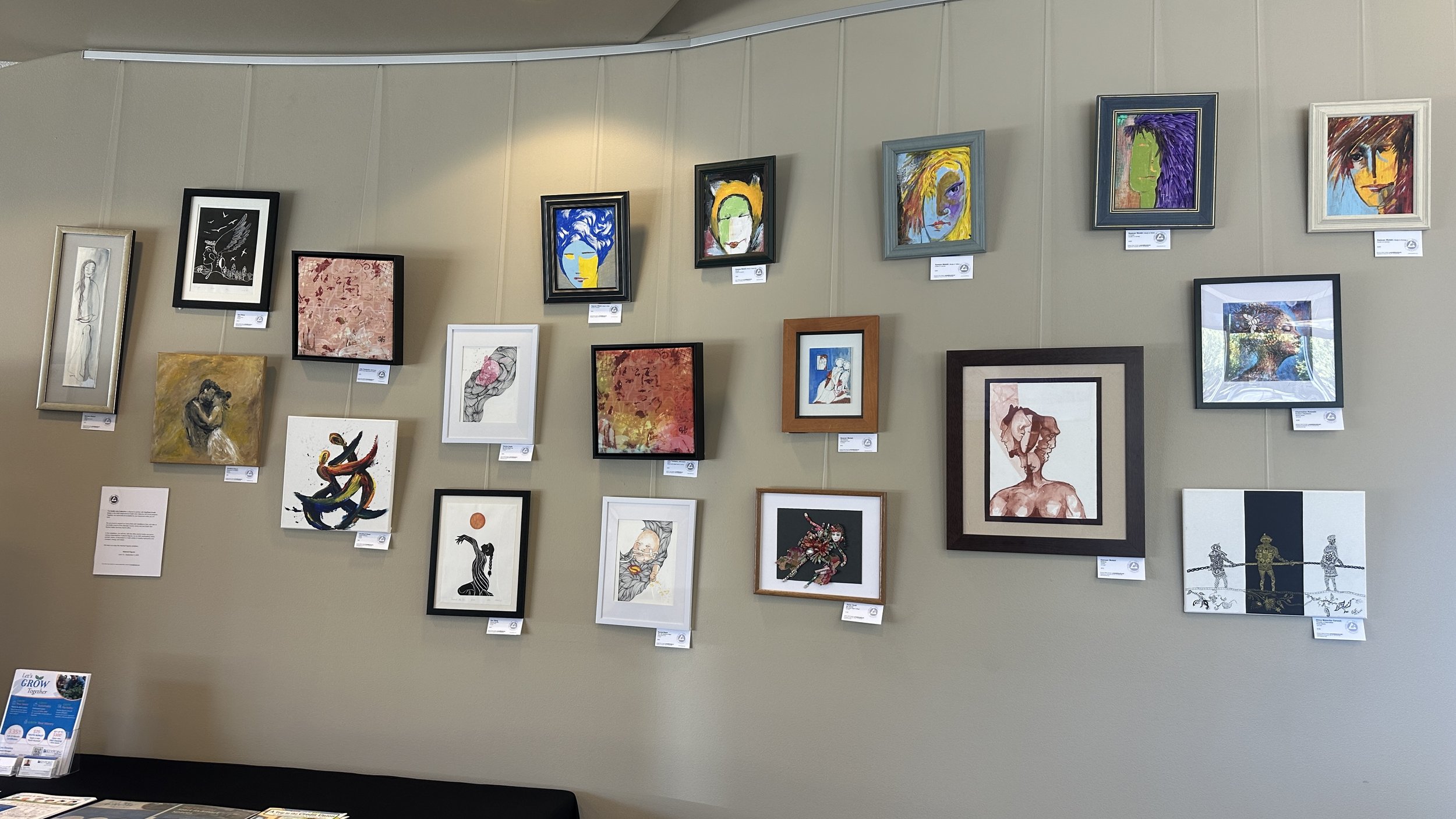 Dublin Arts Collective Art Circuit - Abstract Figures