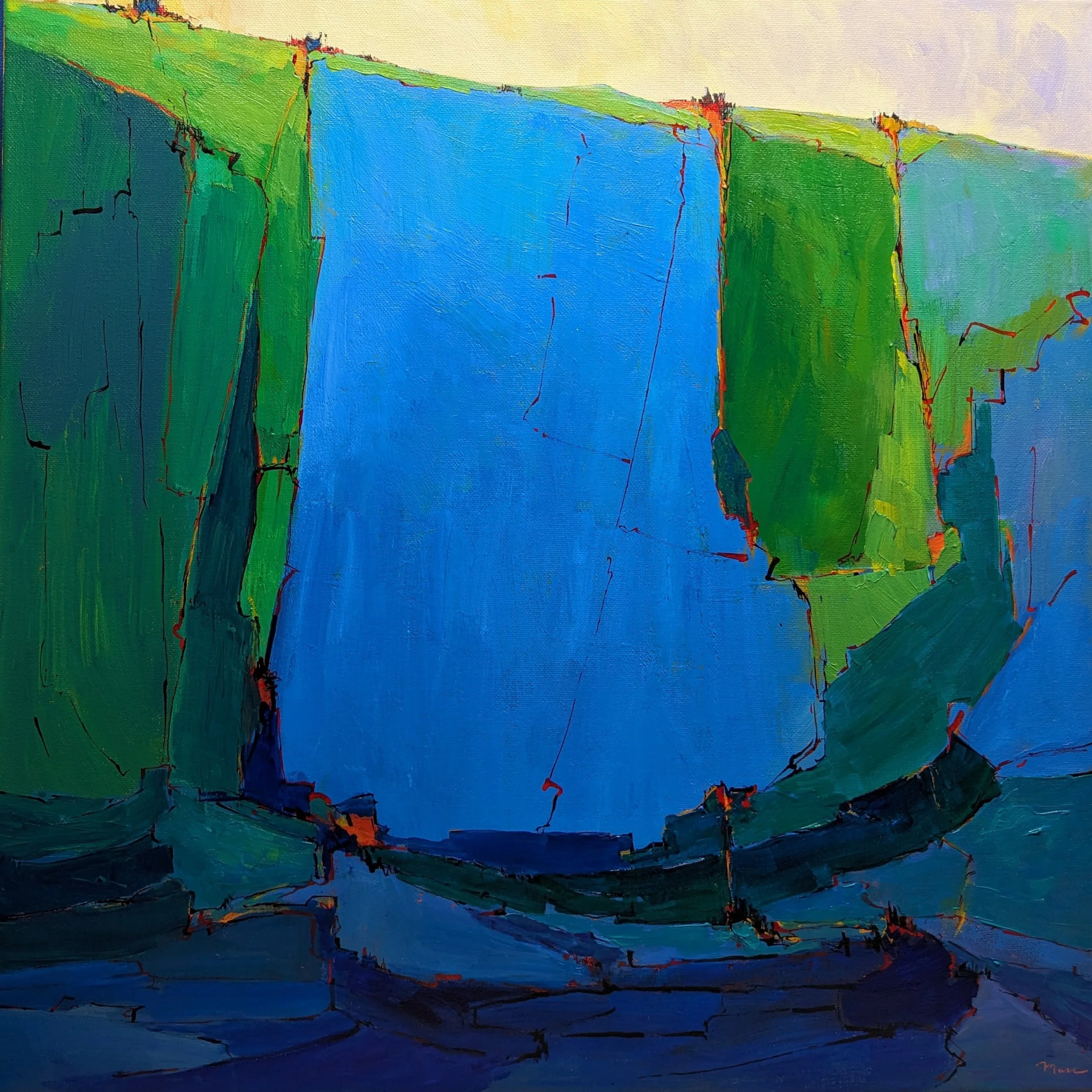 Panama Bay: Marc Casad is showing his Paintings
