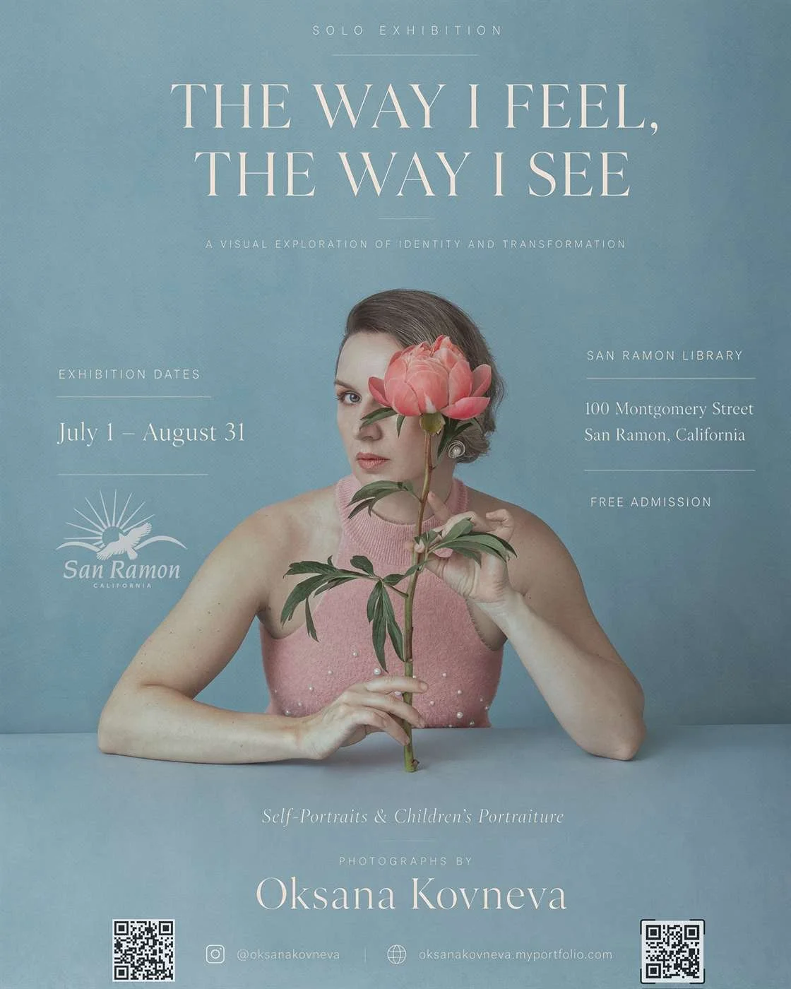 "The Way I feel, The Way I See" Exhibit by Oksana Kovneva