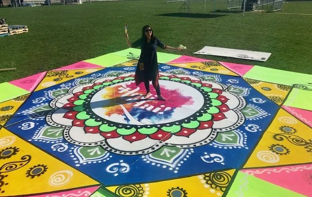 Holi rangoli mural Govorners Island NYC.jpg