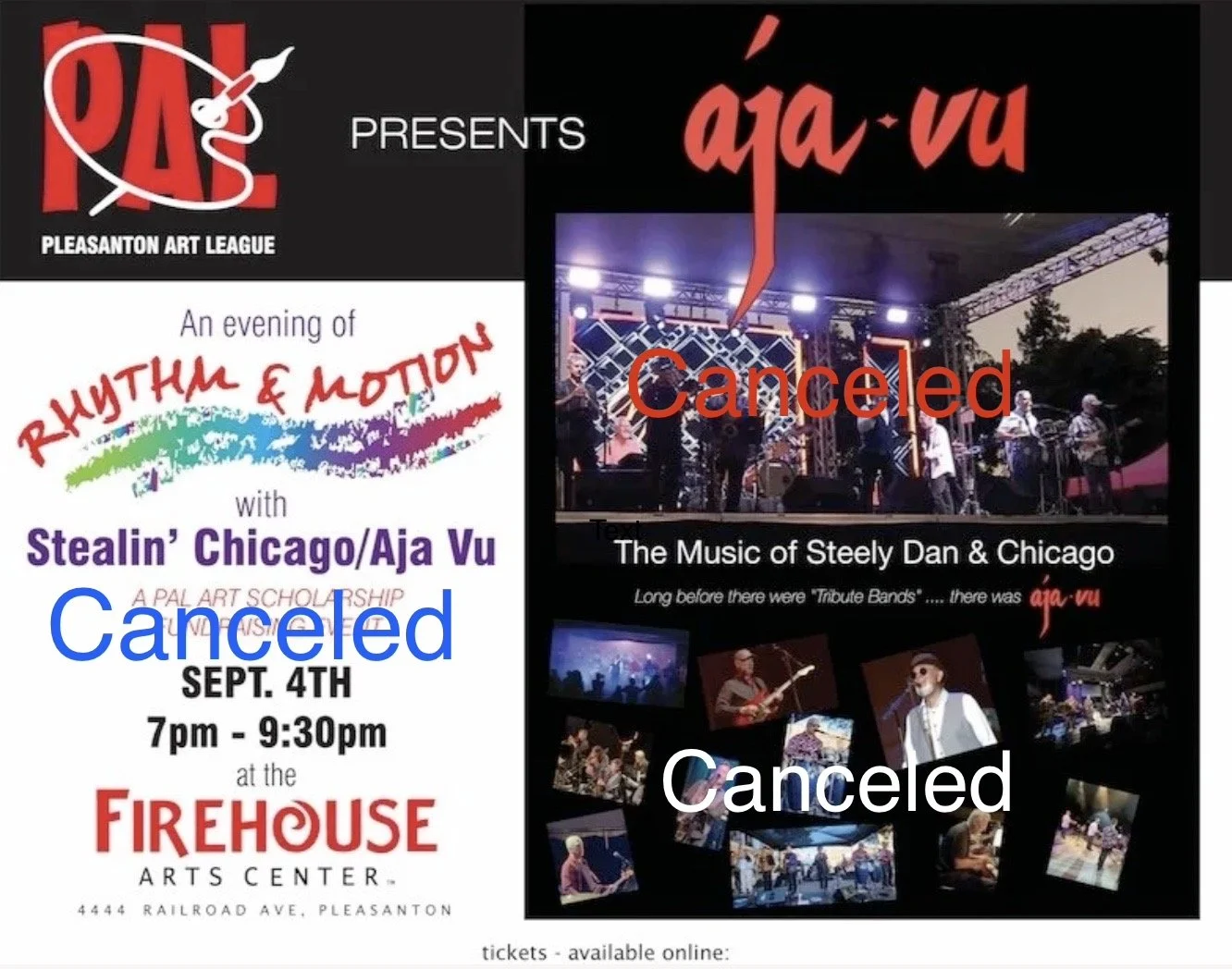 PAL - Fundraiser  aja-uu. EVENT CANCELED  | An evening on Rhythm and motion