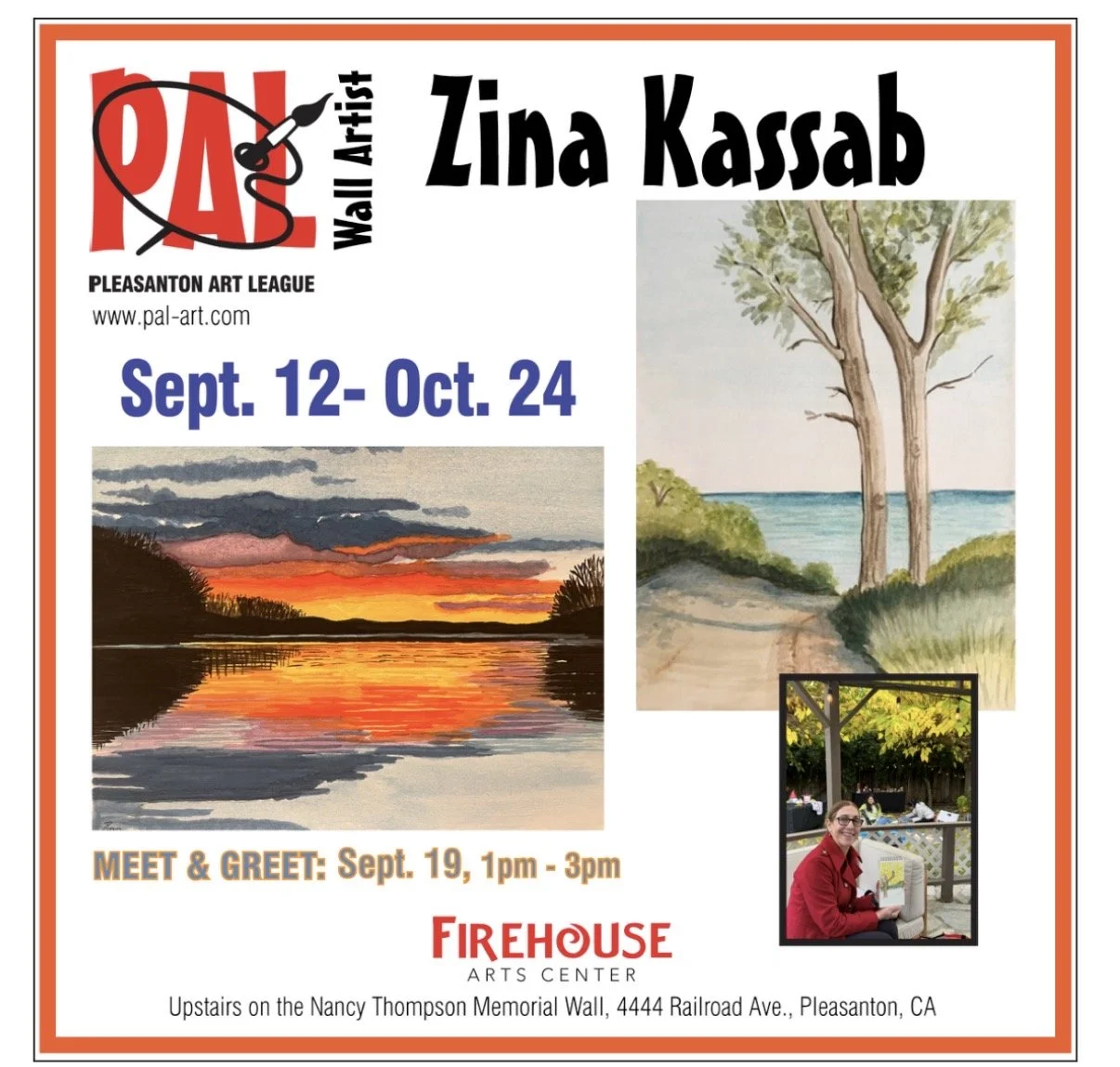 Zina Kassab | Solo Exhibition | PAL Wall
