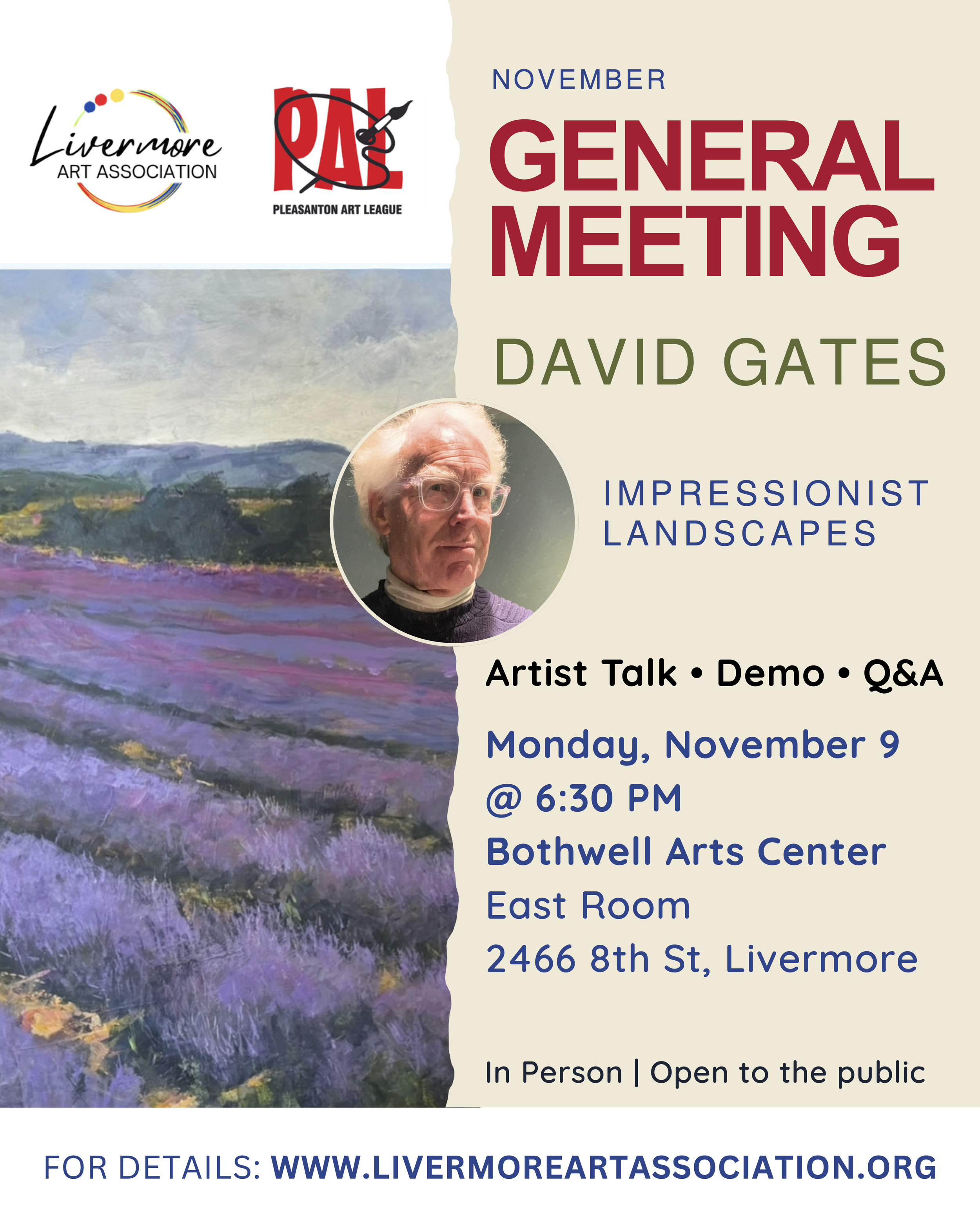 LAA&PAL General meeting - David Gates